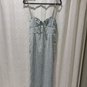 Floral Spaghetti Strap Dress